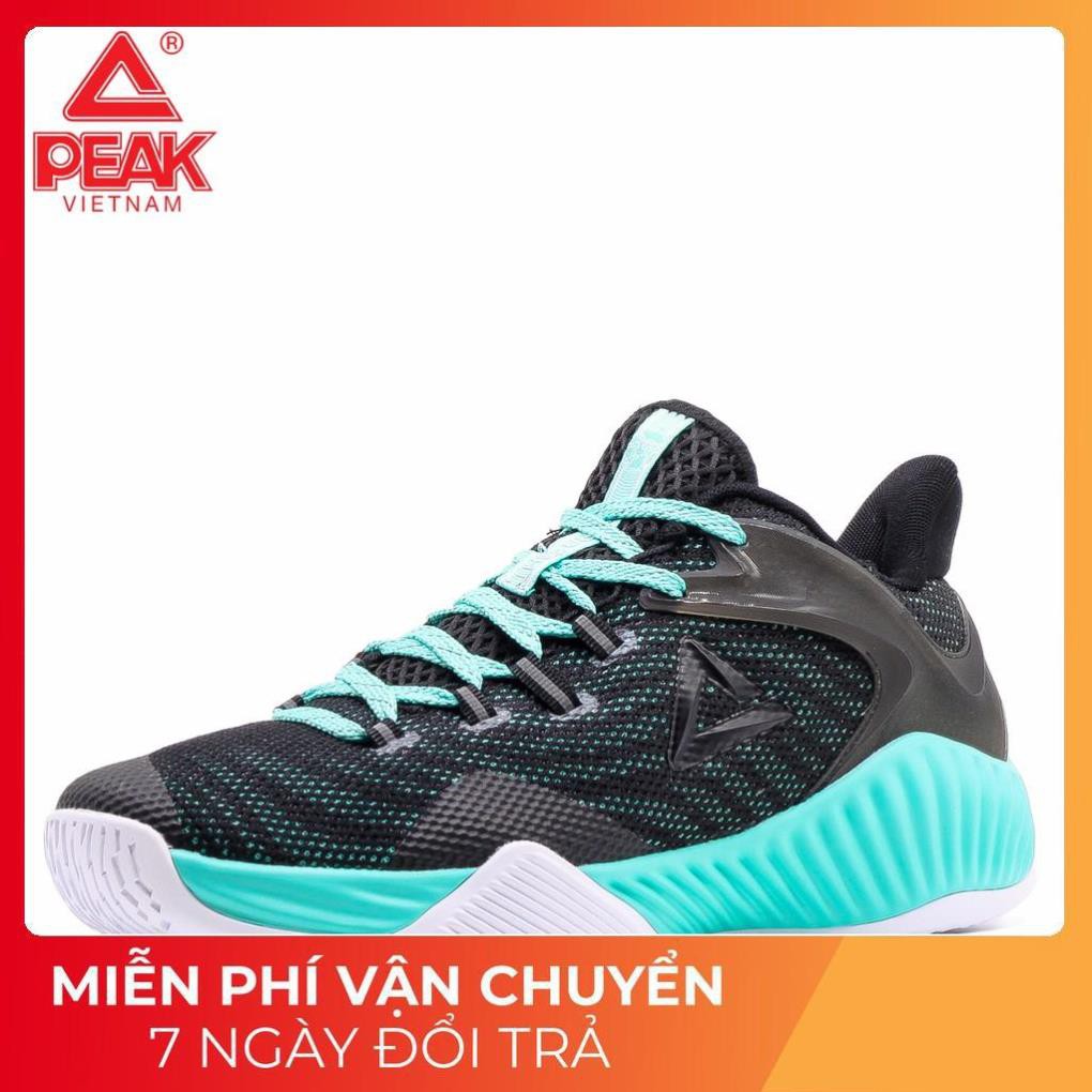 Giày bóng rổ PEAK Basketball Ultra Light STA E92041A – Đen Xanh XỊN 2020 new : : * ' ; ༔