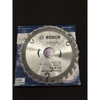 Lưỡi cắt gố Bosch D110 x20 x T 30 (Loại 1)