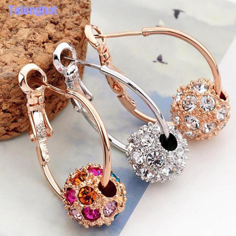 Tolonghot> 1Pair Magnetic Slimming Earrings Lose Weight Massage Slim Ear Stud Patch Jewelry