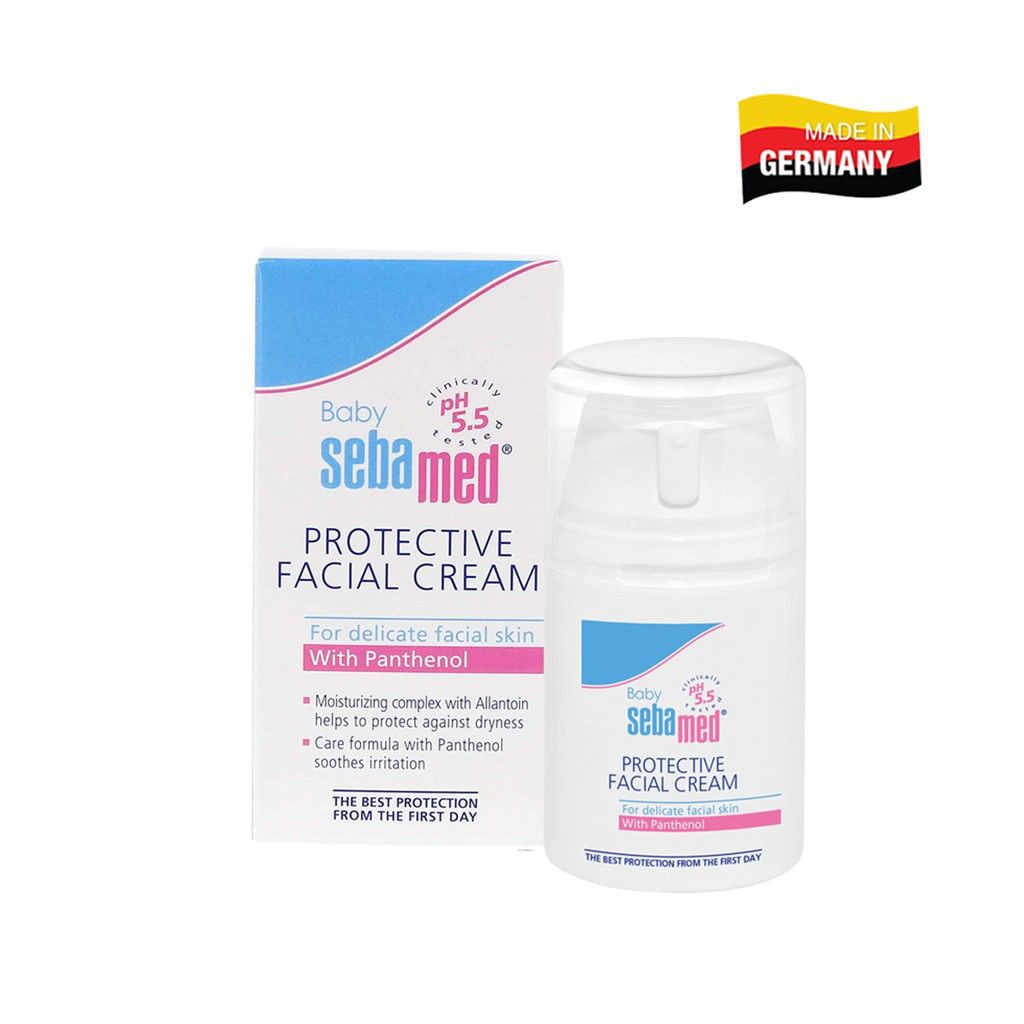 [CHUẨN AUTH] Kem Bảo Vệ Da Trẻ Em Sebamed Baby Protective Facial Cream (50ml)