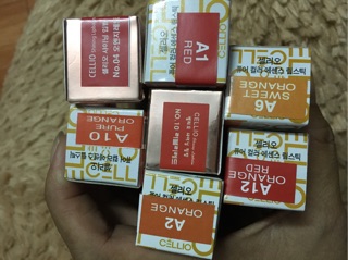 Combo 7 thỏi son cellio