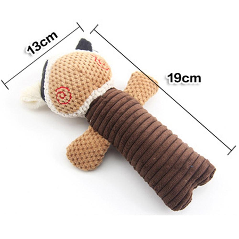 Đồ Chơi Huấn Luyện Thú Cưng Bằng Cotton Chống Cắn / Phát Ra Âm Thanh