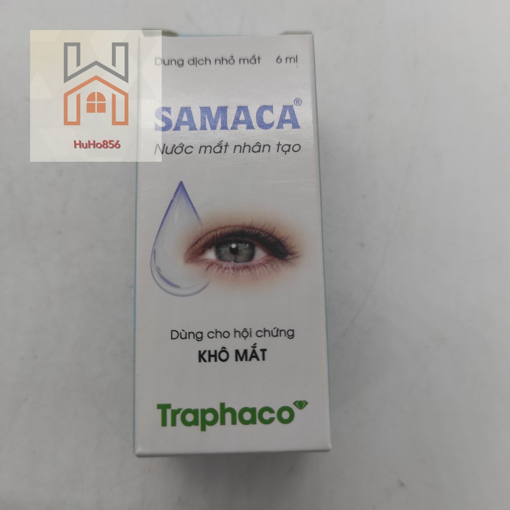 NHỎ MẮT SAMACA 5ML Nước mắt nhân tạo, dùng cho mắt khô