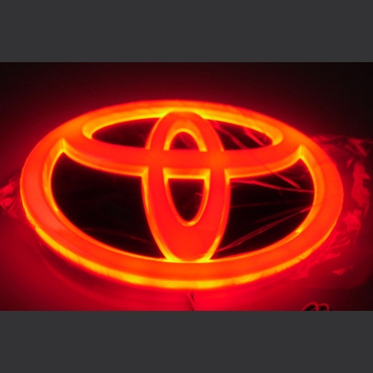 DJJ Sticker Logo 4D Dán Trang Trí Xe Hơi TOYOTA