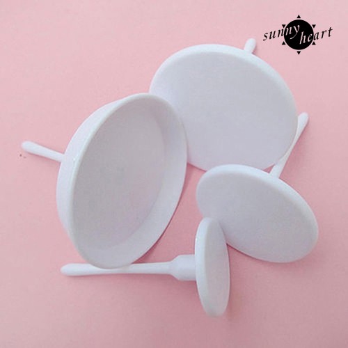 (Hàng Mới Về) Set 4 Đế Nhựa Chuyên Dụng Bắt Bông Kem Trang Trí Bánh