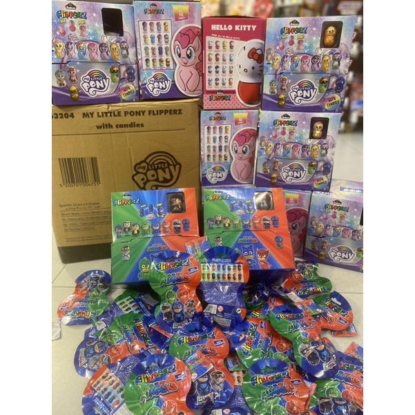Kẹo Đồ Chơi Lật Đật PJ Masks Flipperz