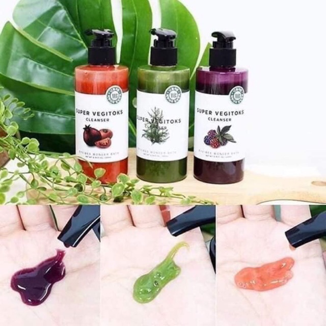 SỬA RỬA MẶT THẢI ĐỘC SUPER VEGITOKS CLEANSER