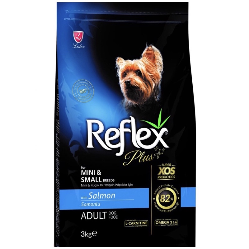 Thức Ăn Hạt Chó Con và Trưởng Thành Reflex túi 3kg- Thức Ăn Cho Chó Cao Cấp