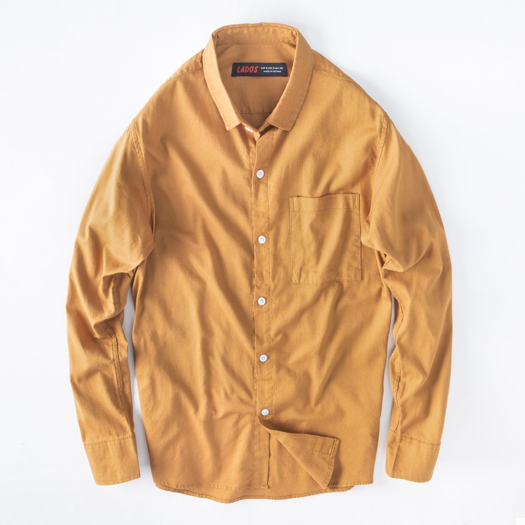 Áo sơ mi nam dài tay 1 túi LADOS - 8052 Chất vải đẹp, không phai màu | BigBuy360 - bigbuy360.vn