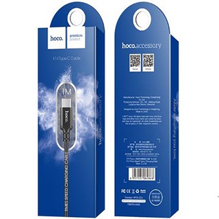 Cáp sạc Hoco X14 TypeC 1M tiện dụng