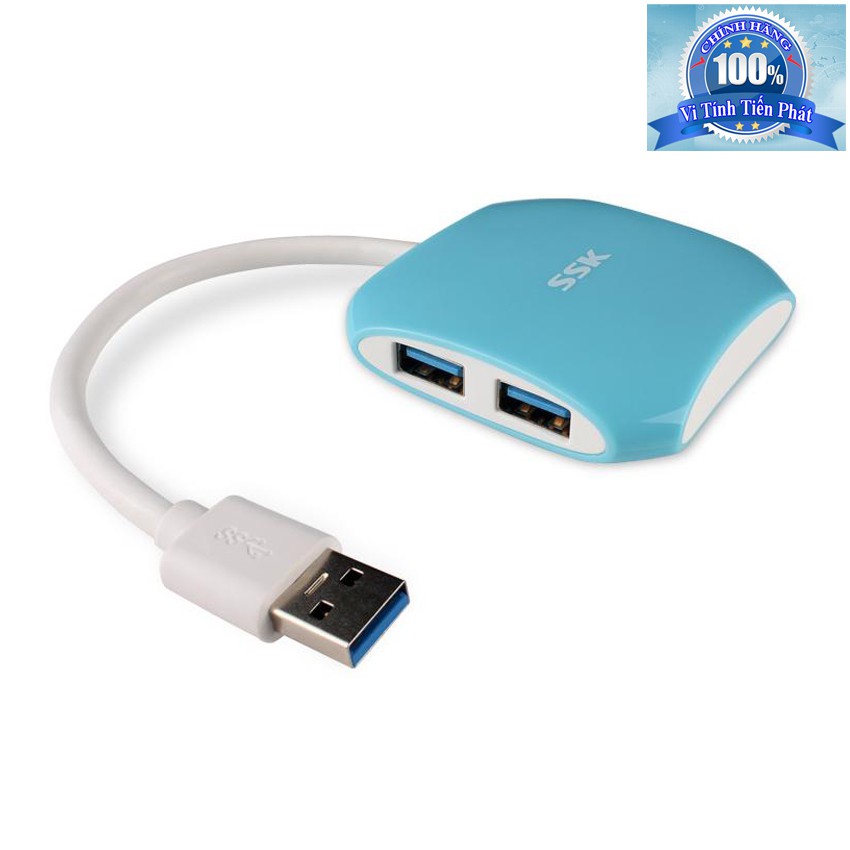 Bộ Chia cổng USB 3.0 thành 4 Cổng SSK SHU300