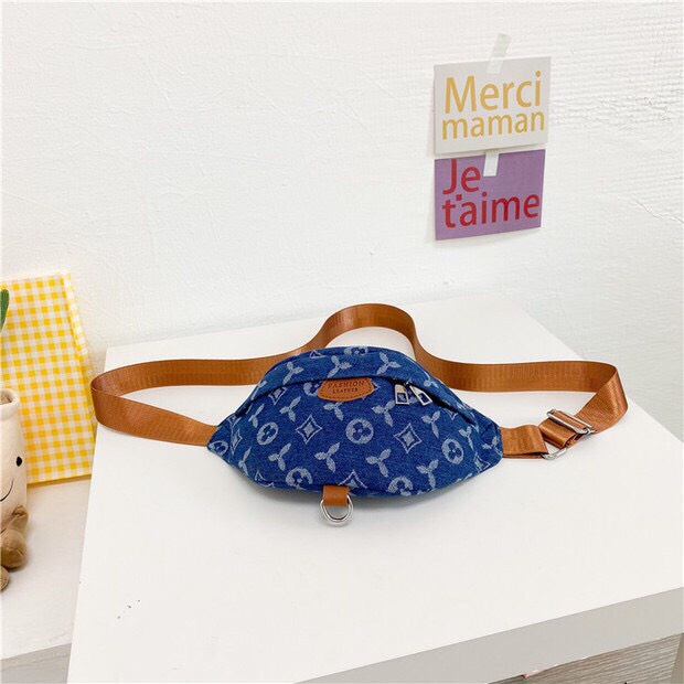 Túi đeo chéo cho bé trai, túi bao tử cho bé cực ngầu, phong cách sành điệu - HOT