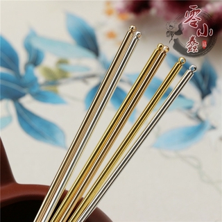 Trâm Cài Tóc Bằng Đồng Mạ Đồng 3x135mm