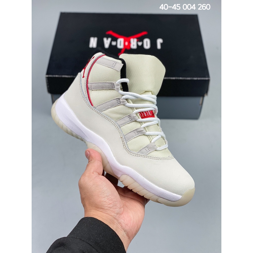 AJ 11 Air Jordan 11 high-help basketball shoes Anti-slip wear-resistant sneakers 004 260