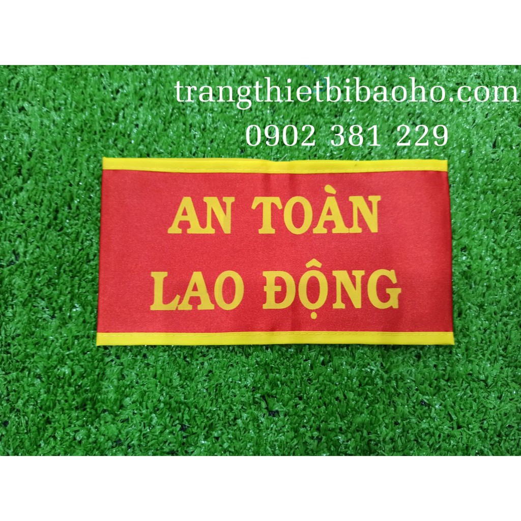 Băng rôn cánh tay màu đỏ - nhiều mẫu