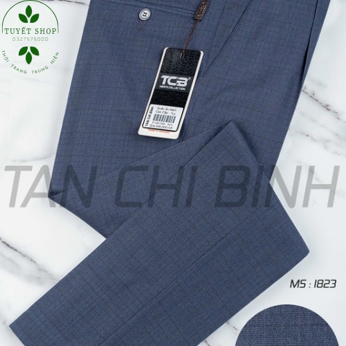 Quần Vải Nam Trung Niên Hàng Cty Tân Chí Bình+ ẢNHTHAT