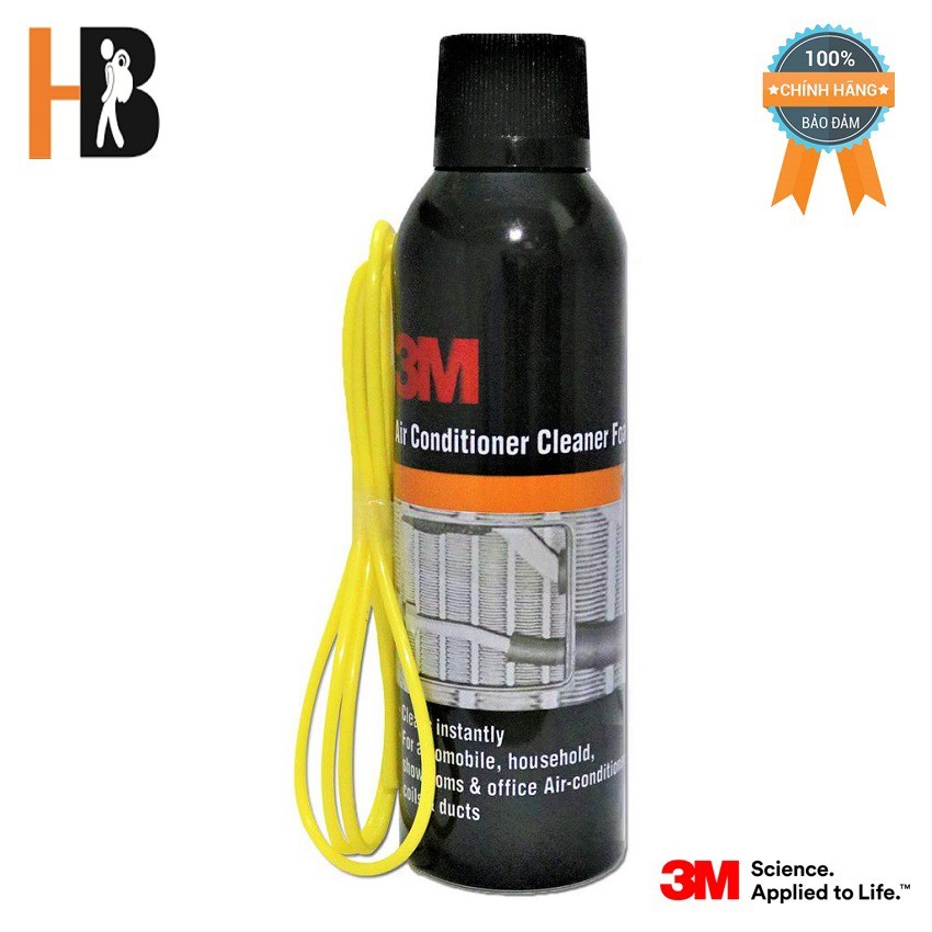 Dung Dịch Vệ Sinh Dàn Lạnh Ô Tô 3M Air Conditioner Cleaner Foam 250ml - Làm Sạch Hệ Thống Điều Hòa Ô tô