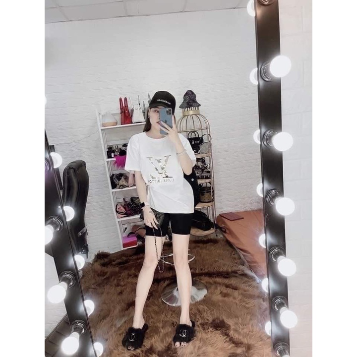 Quần legging lửng Choobe vải thun cao cấp biker nữ đùi ngố đồ mặc nhà dáng ôm bó lưng thun tập gym yoga bigsize | BigBuy360 - bigbuy360.vn