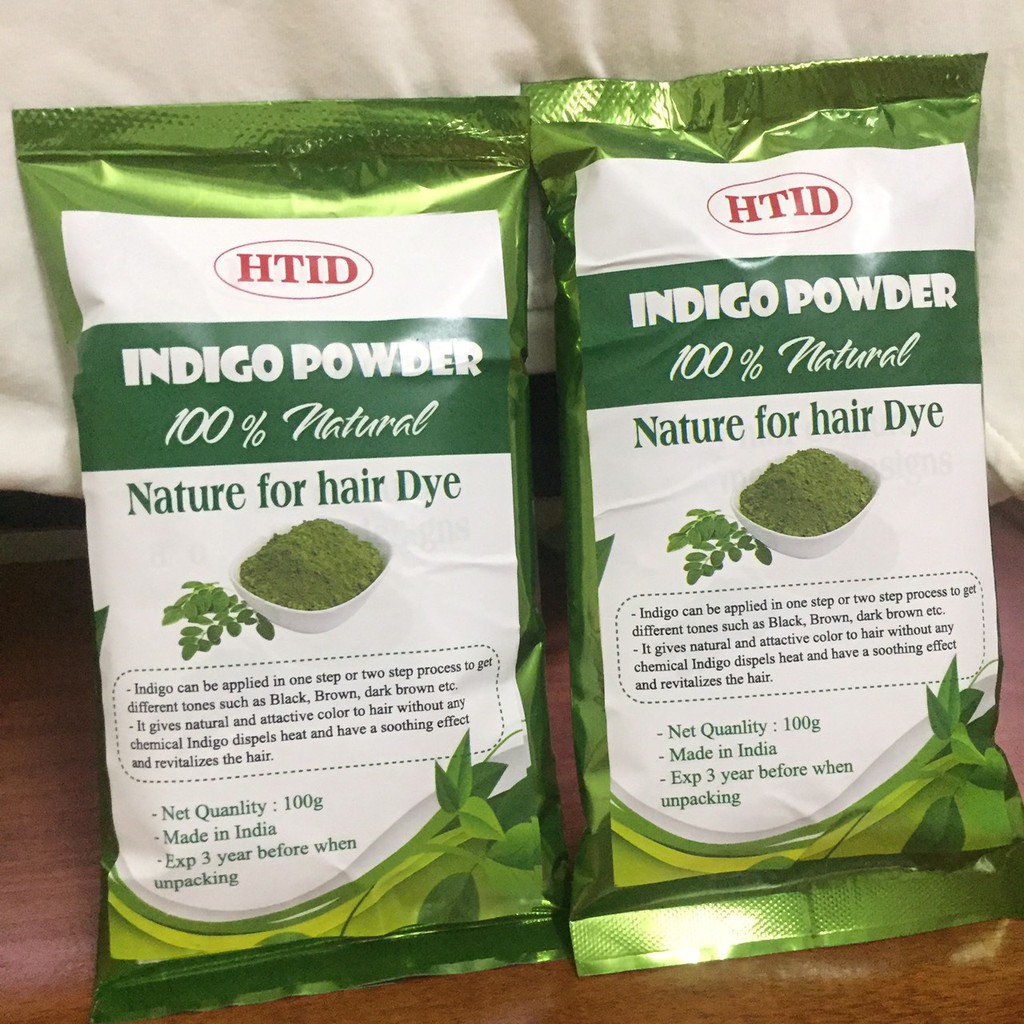 🌿🌿 Bột lá nhuộm tóc phủ bạc thảo dược henna 100g🌿🌿