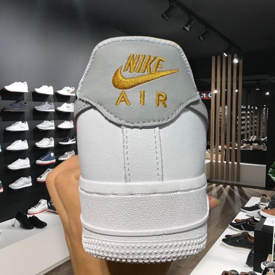 shopgiaykiencuongGiày Thể Thao Sneaker Nam Nữ AF1 Vệt Xám, Giày air Force Trắng Tích Xám, Hàng Cao Cấp Thời Trang Hot