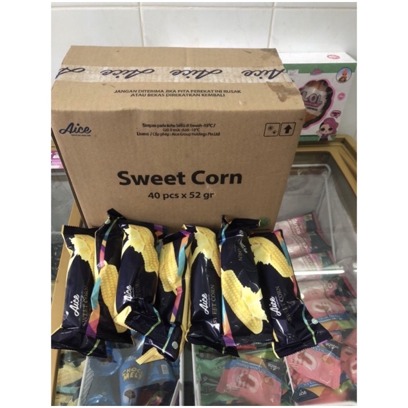 Thùng 40 Cây Kem Bắp Aice