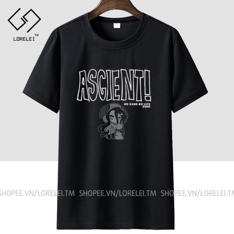 Áo thun No Game No Life Zero Schwi Ascient (Black) ngắn tay