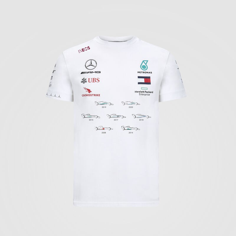 Áo Thun Lewis Hamilton 2021 Drivers' Championship F1