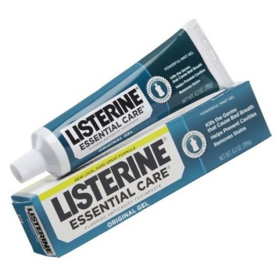 Kem đánh răng Listerine Essential Care Toothpaste 119g NƯỚC SÚC MIỆNG LISTERINE ULTRACLEAN COOL MINT 250ml