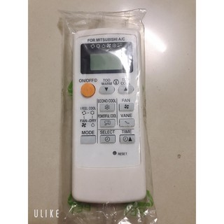 Remote điều khiển máy lạnh mitsubishi mặt đen