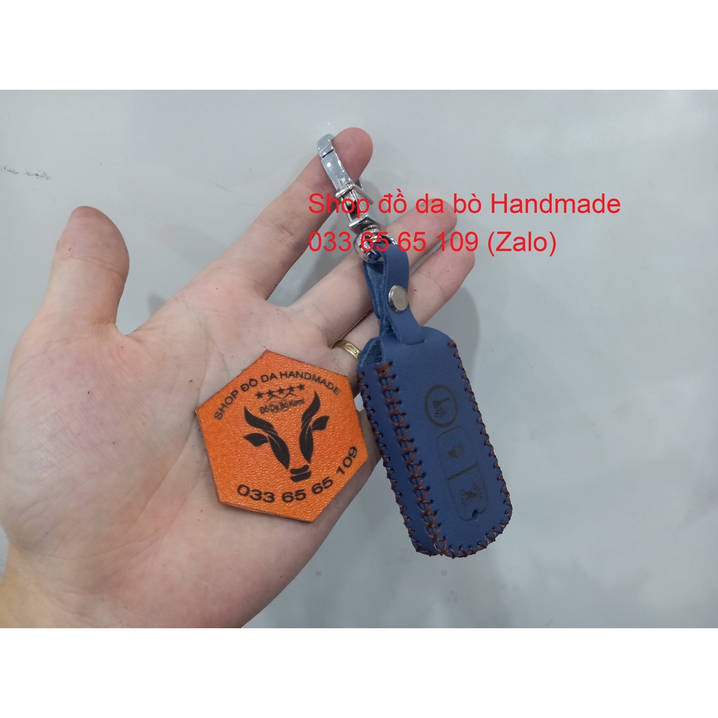 [Miễn phí ship] Bao da chìa khóa SH, SH mode, PCX bằng da thật, kèm tặng móc khóa, giá xưởng