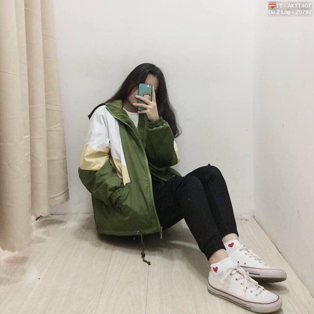 🎆𝐃𝐮̀ 𝟐 𝐋𝐨̛́𝐩🎆 BAC Áo Khoác Dù Phối Kiểu Siêu Hot (Kèm Hình, Video Quay Thật) | BigBuy360 - bigbuy360.vn