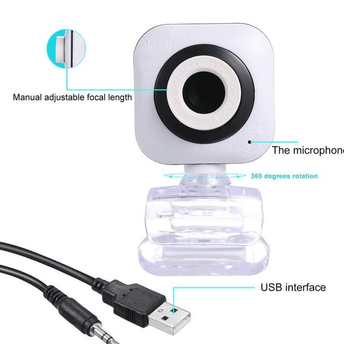 Webcam Unitech kèm mic 480P chuyên dụng cho PC Laptop | BigBuy360 - bigbuy360.vn