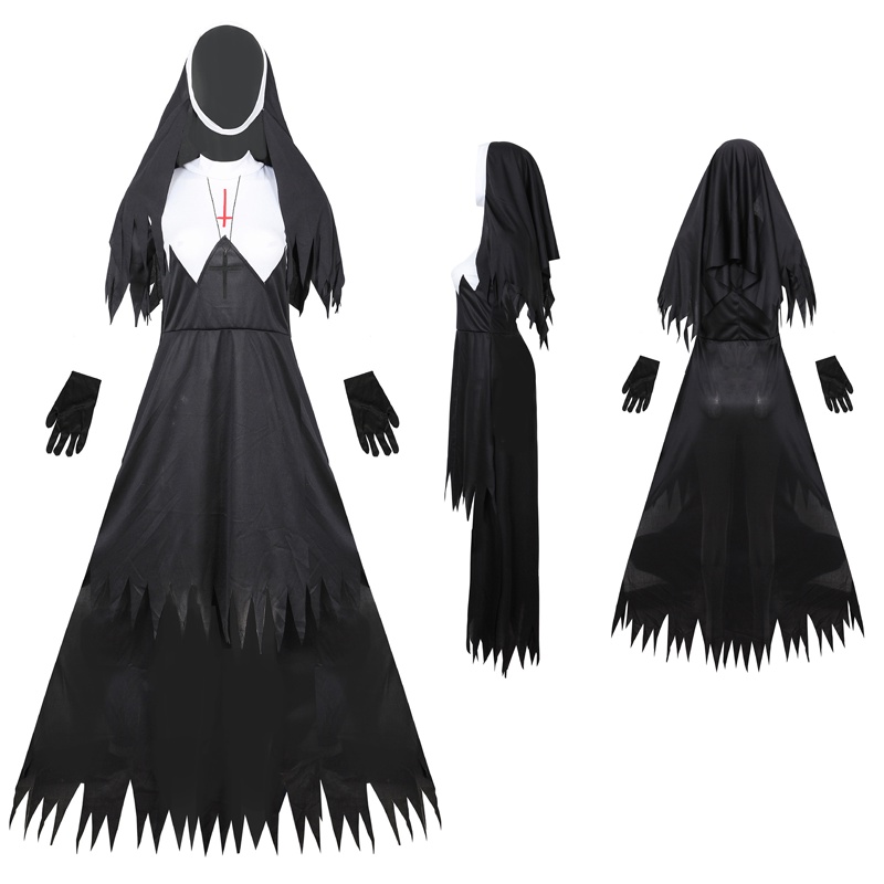 Bộ Trang Phục Hóa Trang Ma Cà Rồng Nhân Dịp Halloween Cho Nữ