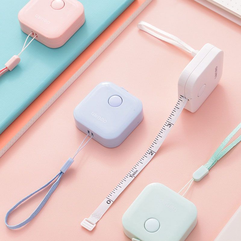 Thước Dây Linh Hoạt 1.5m Có Thể Thu Gọn Tự Động Nhiều Màu Sắc