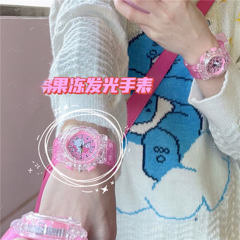 Đồng Hồ Điện Tử Dạ Quang Chống Nước In Hình Công Chúa Dễ Thương Cho Bé Gái Mẫu Giáo 3-6 Tuổi