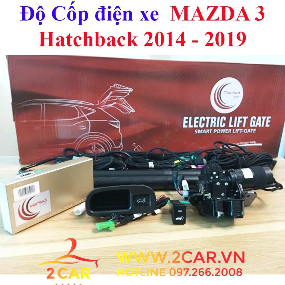 Cốp điện xe MAZDA 3 Hatchback 2014 – 2019 thương hiệu PerfectCar cao cấp