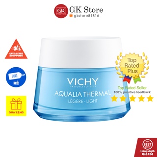 Kem Dưỡng Dành Cho Da Dầu , Hỗn Hợp - Vichy Aqualia Thermal Crème Réhydratante Légère 50ml