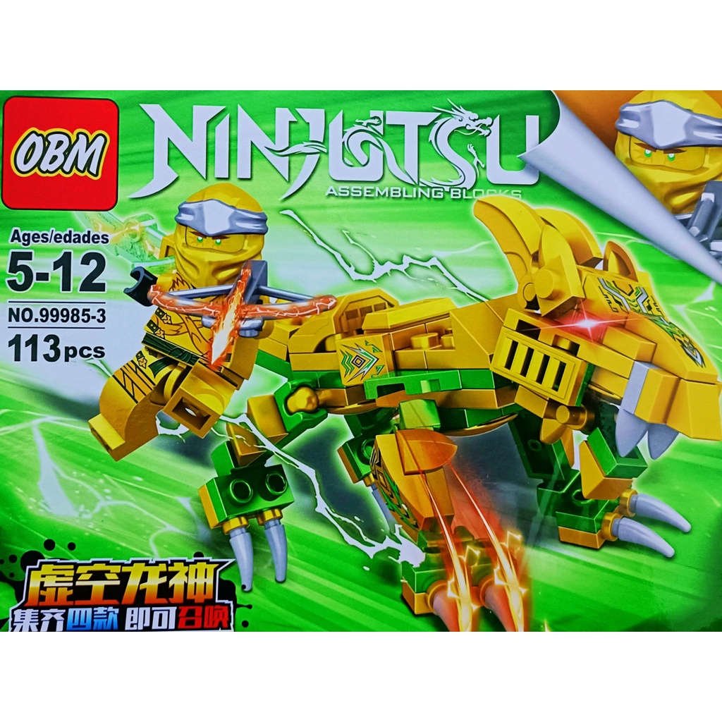 Đồ chơi lắp ráp,lego ninjago robot rồng phi tuyền cùng binh sỹ Ninjago mẫu A8100 phối hợp 4 in 1