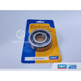 Bạc đạn xe máy skf enduro 63/22/c3vc104