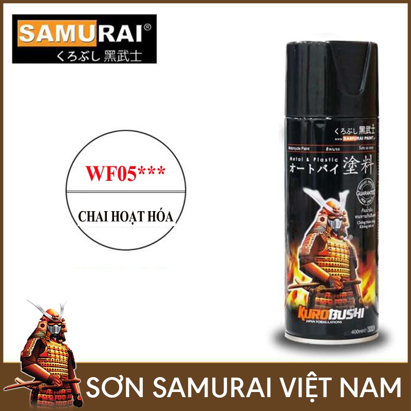 Chai kích hoạt film chuyển nước WF05 Samurai Paint