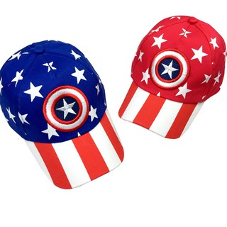 Mũ Bóng Chày Hình Captain America Cho Bé Trai