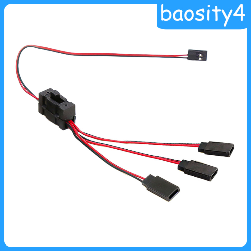 [baosity4]4 Way 1 to 3 Y Harness Wire LED Light Control On Off Switch RC Truck Boat