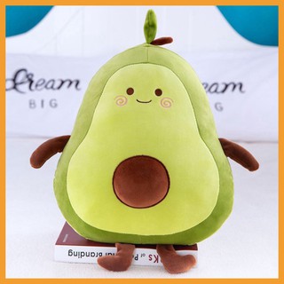 Gấu Bông Quả Bơ Mini Siêu Ngộ Nghĩnh Size Mini, Gấu Ôm Thú Nhồi Bông Quả Bơ Siêu Mềm Mịn