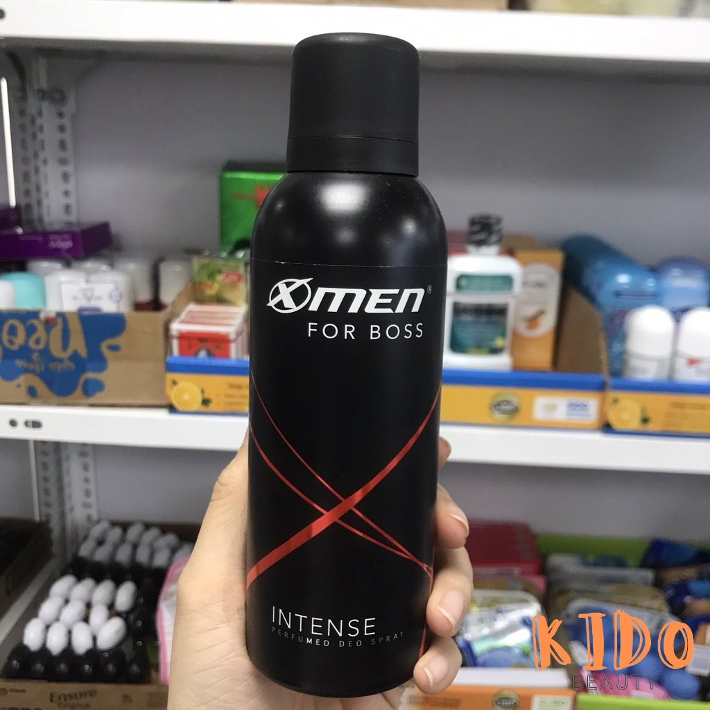 Dầu Gội Nước Hoa XMEN For Boss Intense 380g | 650g - Xịt Khử mùi 150ml - Lăn nách 50ml - Gel tạo kiểu tóc 150g