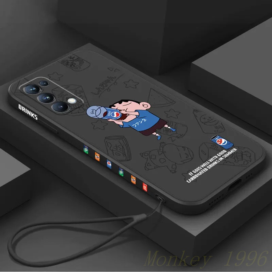 ốp lưng OPPO Reno 5 Ốp Điện Thoại tpu Thời Trang Cho OPPO Reno6 5G A16  Reno7 5G Reno5 Reno4 Reno2 F A91 A93 A94 A9 2020 A5 2020