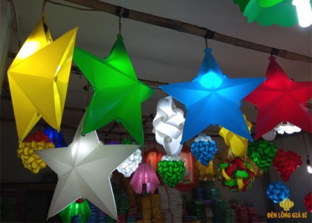 Ngôi Sao Nhựa Trang Trí