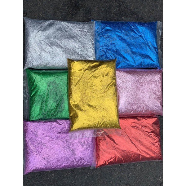 100g bột nhũ kim tuyến trang trí, làm đồ hanmade