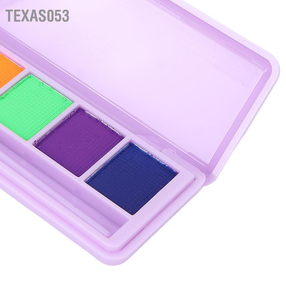 Hàng HOT HANDAIYAN Phấn Kẻ Mắt Dạ Quang Chống Nhòe Chống Lem huỳnh quang Nước hòa tan vẽ trang trí nghệ thuật trên cơ thể 【Texas053】