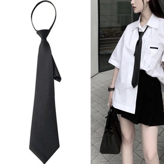 Cà Vạt Lụa Trơn Màu Phong Cách Đơn Giản Cổ Điển Dành Cho Nam Và Nữ