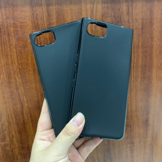 Ốp lưng silicon màu đen cho Blackberry Key1/Key2